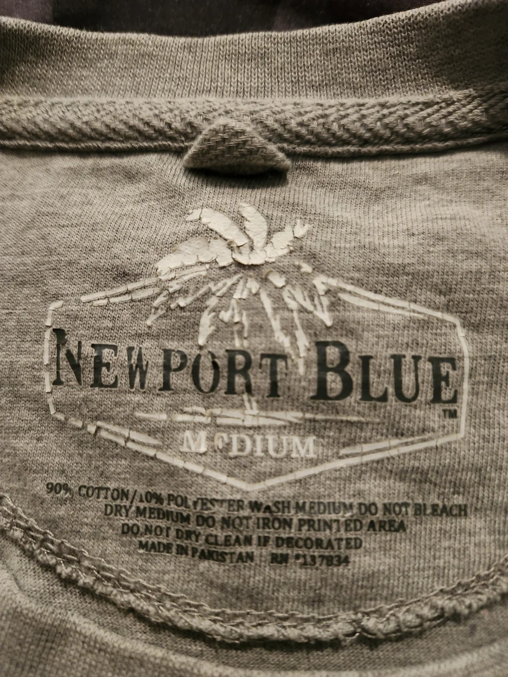 Newport‎ Gray Men's Vintage Volkswagen Graphic Tee Size M - Picture 3 of 3